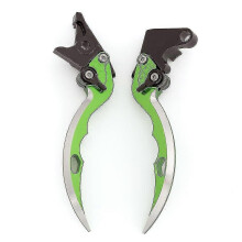 (green)For Bajaj Pulsar 200 Ns All Years Aluminum Cnc Motorcycle Adjustable Knife Blade Brake Clutch