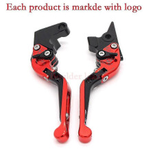 (Red)For Yamaha Fz-25 Fz25 Fz 25 2017-2018 Motorcycle Folding Extendable Cnc Adjustable Clutch Brake