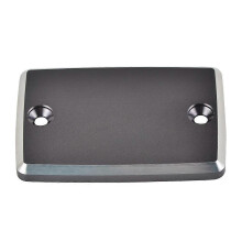 Bouchon de réservoir de maître-cylindre de frein avant (gris) pour Yamaha FZ1 01-05 FJR1300 2003 XJR1200
