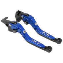 (blue-2)For Yamaha Xj6 / N Xj6 Diversion 2009-2020 Motorcycle Brake Clutch Levers Adjustable Extendable