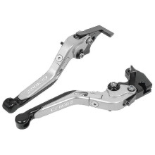 (sliver-1)Motorcycle Adjustable Cnc Brake Clutch Levers For Bmw G310gs G 310gs G310 Gs G 310 Gs 2017-2022