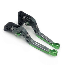 (Green)Brake Clutch Levers Aluminum For Suzuki Gsxf Gsx 750 F 750f Gsx750f Katana 1989-2003 2004 2005