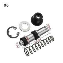 (6)Motorcycle Clutch Brake Pump Piston Plunger Repair Kit 11mm 12.7mm 14mm Motorbike Master Cylinder