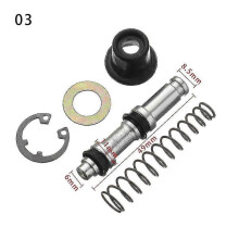 (3)Motorcycle Clutch Brake Pump Piston Plunger Repair Kit 11mm 12.7mm 14mm Motorbike Master Cylinder