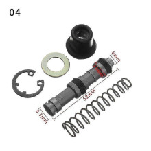(4)Motorcycle Clutch Brake Pump Piston Plunger Repair Kit 11mm 12.7mm 14mm Motorbike Master Cylinder
