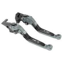 (grey-3)For Yamaha Xj6 / N Xj6 Diversion 2009-2020 Motorcycle Brake Clutch Levers Adjustable Extendable