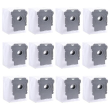 12 vervangende stofzuigerzakken voor IRobot Roomba I1+ I2+ I3+ I4+ Combo I5+ I6+ I7+ I8+ J5+ J6+ J8+ S9 stofzuiger