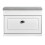SoBuy Banc à Chaussures Blanc FSR82-L-WG 1