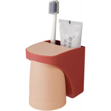 in 1 Magnetic Toothbrush Holder - Wall Mounted Toothbrush Holder - Toothpaste Holder