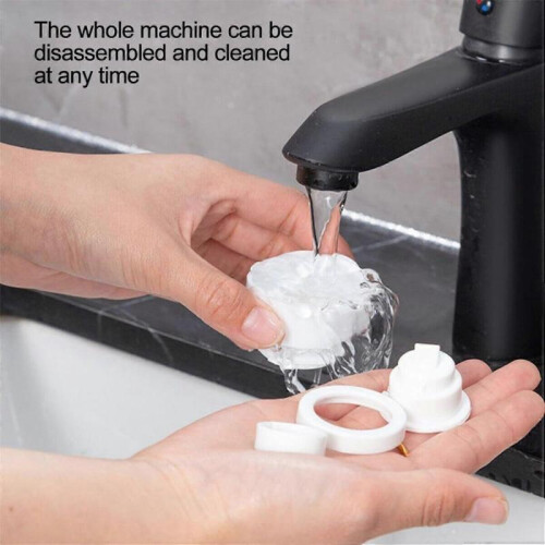 Automatic Toothpaste Squeezer - USB Rechargeable Wall Mounted Toothpaste Dispenser White 2
