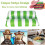 Swimming hammock-1pcs stripe-rose red (send pump) 1pcs stripe-green (send pump) 5