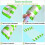 Swimming hammock-1pcs stripe-rose red (send pump) 1pcs stripe-green (send pump) 3