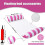 Swimming hammock-1pcs stripe-rose red (send pump) 1pcs stripe-green (send pump) 2