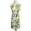 Thin Lemon Cotton Women's Apron Adjustable Cooking Baking Apron with Pocket 1