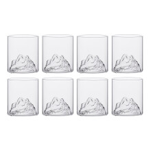 Whiskygläser, Haushaltswasserbecher, Weingläser
