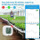 2 Pieces Bluetooth Hygrometer Thermometer, Humidity Temperature Sensor with Data Export,Christmas Gift 2