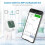 2 Pieces Bluetooth Hygrometer Thermometer, Humidity Temperature Sensor with Data Export,Christmas Gift 1