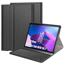 For Lenovo Tab M10 (gen 3) Tb-328fu/tb-328xu Case with Bluetooth Keyboard Shockproof Stand Leather C