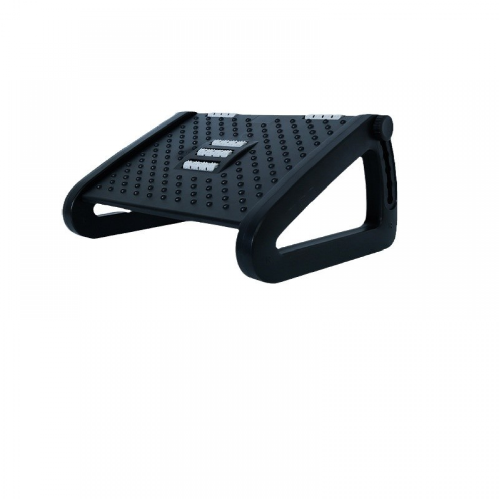 Repose-pieds sous le bureau, tabouret ergonomique au travail avec 6 hauteurs réglables et fonction de massage, repose-pieds confortable sou