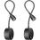 Set of 2 bedside lamps, LED, Black 1