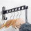 Wall Mounted Clothes Rack, Wall Hanger Drying Rack, 90 Rotation Wall-mounted Foldable Clothes Rack 1