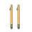2 Pieces Portable Titanium Toothpicks Metal Toothpick with Protective 1