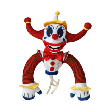 (25cm Half Body Cown) Anime FNAFS Secret Of The Mimic Plush Scared Horror Game Soft Stuffed Joker Plushie Desk Decoration Dolls Toys Gift Party Favors Halloween