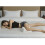 Gr8 Home Memory Foam Leg Knee Support Pillow Cushion Sleeping With Strap Cover 2