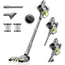 kalado Cordless Vacuum Cleaner KCV01, 26KPA 250W Hoover Cordless,