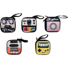5 Pcs Small Portable Vintage Coin Purse Retro Wallet Key Case Change Purse Coin Bags Boy's Coin Pouch for Girl's Christmas Gift
