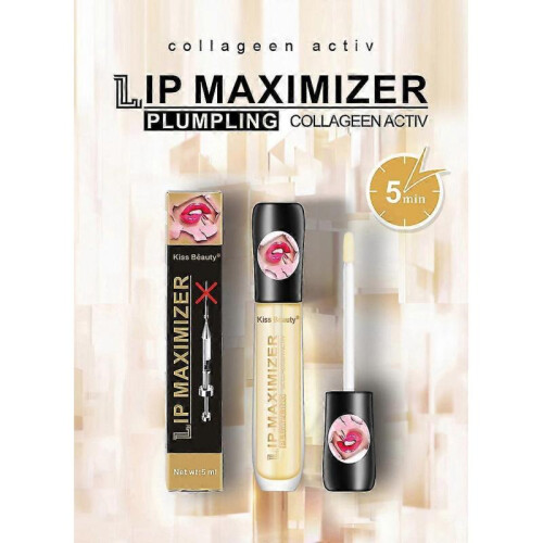 2pcs Lip Plumper Extreme Lip Gloss Maximizer Plump Volume Bigger Lips Moisturizing 1