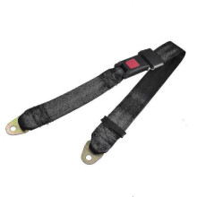 Black Adjustable Two Auto Car Safety Belt Lap Seatbelt Discount