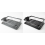 Grey or Black Kitchen Dish Drainer Rack with Plastic Drip Tray Cutlery 6