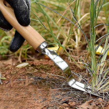 (Style A) Gardening Weeding Tools Stainless Steel Rooter Weeder Weeding And Rooting