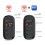 (Silver) One Button Desktop Wireless Mouse BT5.1+2.4G Optical Mouse Gift for Unisex 5