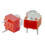 10Pcs Square Mute Mouse Micro Switches Button 2Pin Replace Rectangular Micro 4