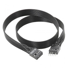 (30CM) Flexible 9-Pin HD Audio Cord Converter MB USB 9-pin Internal Male To Female Connector Adapter