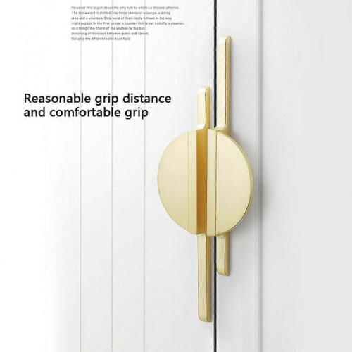 Cabinet Drawer Pulls Semi-circular Handle Furniture Hardware Easy to Install 2