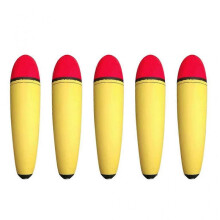 5Pcs Multi-size EVA Foam Fishing Bobbers Floats Unweighted Bobbers Slip Bobbers