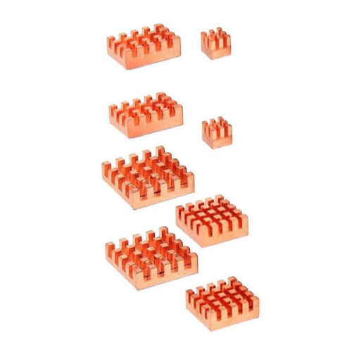 Heat Sinks for RPI 5 Board Heat Sinks CPU Copper Heatsinks Passive Radiator
