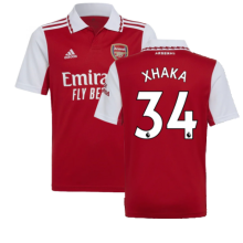 (MB) 2022-2023 Arsenal Home Shirt (Kids) (XHAKA 34)