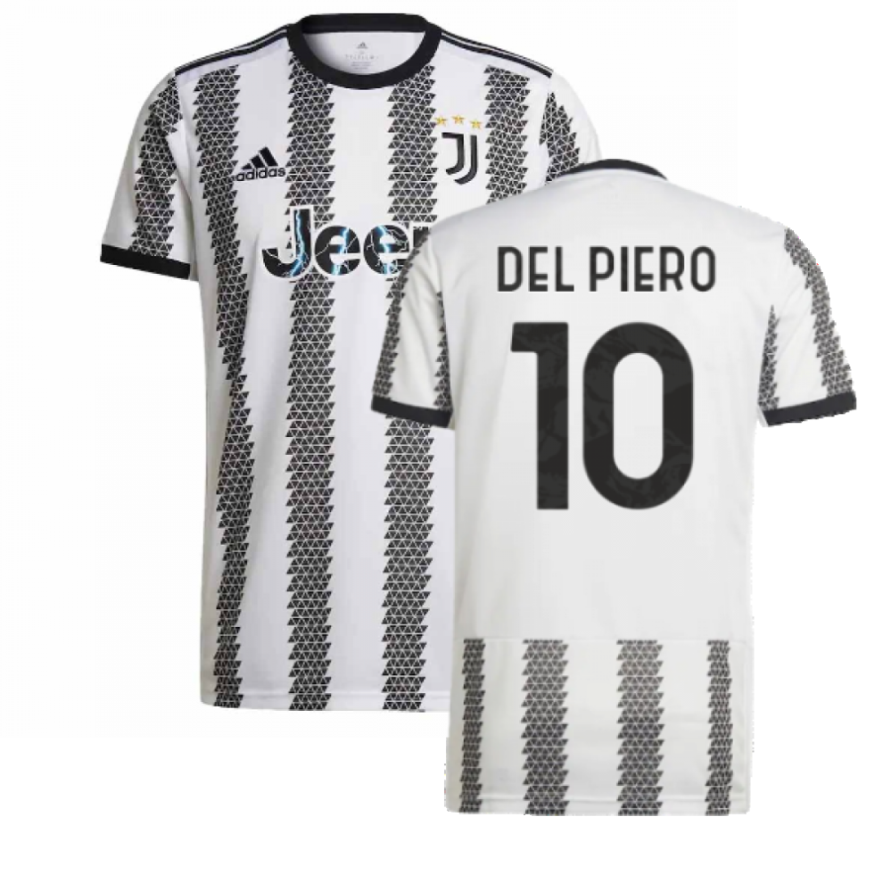 Adidas (Xxl) 2022-2023 Juventus Home Shirt (Del Piero 10)