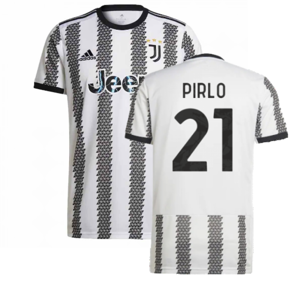 Adidas (Xxl) 2022-2023 Juventus Home Shirt (Pirlo 21)