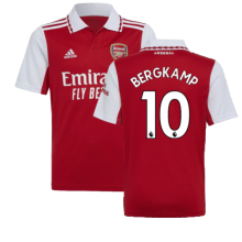 (MB) 2022-2023 Arsenal Home Shirt (Kids) (BERGKAMP 10)