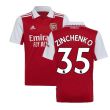 (MB) 2022-2023 Arsenal Home Shirt (Kids) (ZINCHENKO 35)