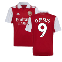 (MB) 2022-2023 Arsenal Home Shirt (Kids) (G JESUS 9)