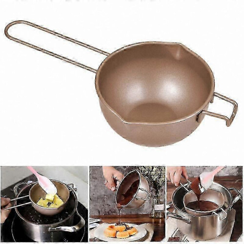 Rose Gold Non-stick Rustproof Sauce Heating Pot with Safe Coating 1