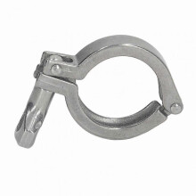 Stainless Steel Hose Clamp with Wing Nut for 38mm Pipe Fittings