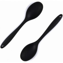 Nonstick Silicone Mixing Spoons, 2-Piece Set, Heat Resistant up to 480F