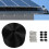 6inX100ft PVC Solar Panel Bird Guard Screen W/ 70 Fasteners Clips 5